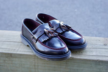 Load image into Gallery viewer, DR MARTENS Adrian Tassel Loafer Cherry Red