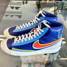 Load image into Gallery viewer, MENS NIKE DIMSIX BLAZER MID ‘77 DEEP ROYAL BLUE/CHILE