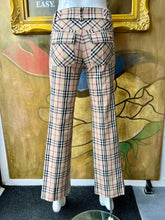 Load image into Gallery viewer, BURBERRY BLUE LABEL NOVA CHECK TROUSERS 36
