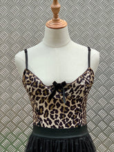 Load image into Gallery viewer, WHEELS AND DOLLBABY MATT LEOPARD CORSET