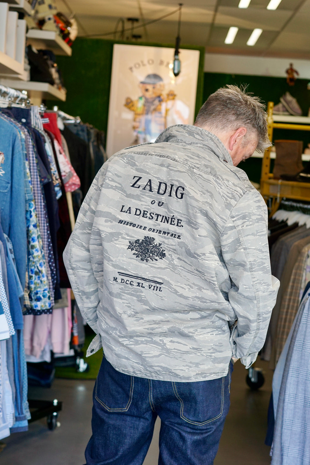 ZADIG & VOLTAIRE Bertie Jacket Grey