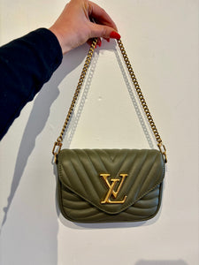 LOUIS VUITTON New Wave Multi-Pochette Khaki Green