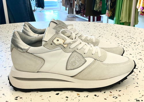 PHILIPPE MODEL TRPX Haute Low Sneaker White/Grey