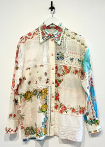 ZIMMERMANN Clover Patched shirt in Patch Painted Floral