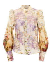 Load image into Gallery viewer, ZIMMERMANN Sensory Spliced Blouse Multi