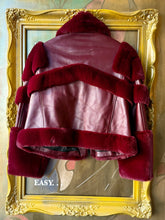 Load image into Gallery viewer, STOLEN GIRLFRIENDS CLUB Moto Queen Shearling Jacket Burgundy