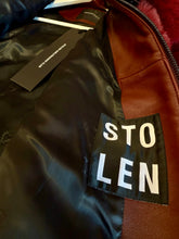 Load image into Gallery viewer, STOLEN GIRLFRIENDS CLUB Moto Queen Shearling Jacket Burgundy