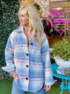 RAILS Connie Shacket in Junean Plaid