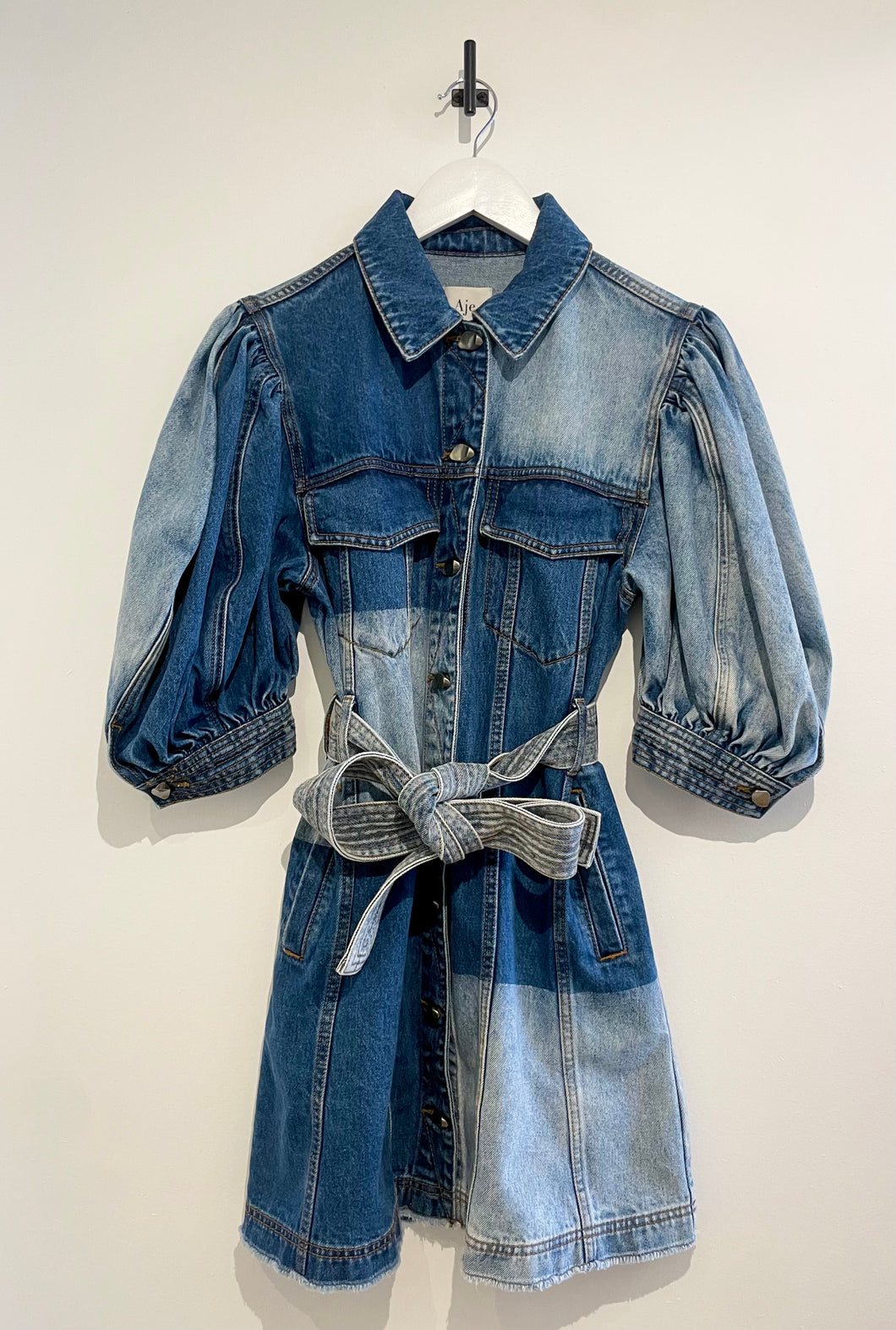 AJE Freecycle Denim Dress To Be Continued Preloved AJE Freecycle Denim Dress To Be Continued Preloved