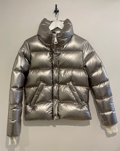 SAM NYC Puffer Jacket Silver