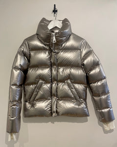 SAM NYC Puffer Jacket Silver