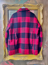 Load image into Gallery viewer, WOOLRICH Checked Jacket Red &amp; Black