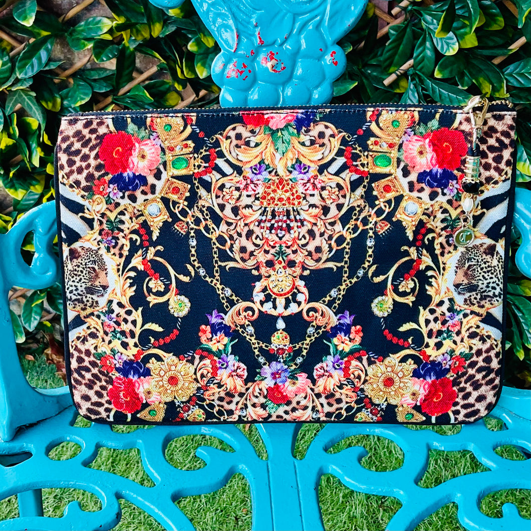 CAMILLA FLORAL CLUTCH