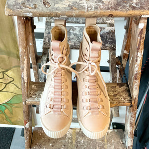 G STAR RAW RACKAM SCUBA HIGH SNEAKER PINK