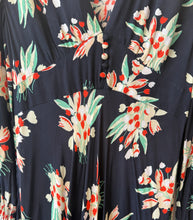 Load image into Gallery viewer, RIXO Trula Dress in Tulip Cloud Black