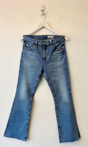AG-ED Farrah Mid Rise Bootcut Jean in 19 Years Afterglow