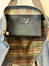 Load image into Gallery viewer, MULBERRY Clipper Scotch Grain Holdall Black