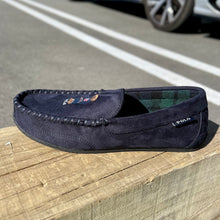 Load image into Gallery viewer, POLO BY RALPH LAUREN DECLAN MENS SLIPPERS NAVY