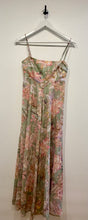 Load image into Gallery viewer, ZIMMERMANN Circa Bandeau Midi Dress Light Green Floral