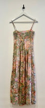 Load image into Gallery viewer, ZIMMERMANN Circa Bandeau Midi Dress Light Green Floral