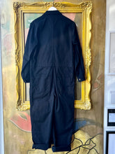 Load image into Gallery viewer, OVERLOVER ROSE TWILL BLACK JUMPSUIT