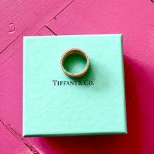 Load image into Gallery viewer, TIFFANY &amp; CO Somerset Mesh Ring Silver Size N