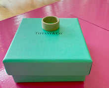 Load image into Gallery viewer, TIFFANY &amp; CO Somerset Mesh Ring Silver Size N