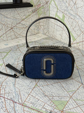 Load image into Gallery viewer, MARC JACOBS The Denim Chain Snapshot Bag