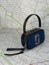 Load image into Gallery viewer, MARC JACOBS The Denim Chain Snapshot Bag