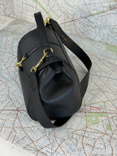 Load image into Gallery viewer, DEADLY PONIES Mr Mossat Leather Bag Black