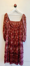 Load image into Gallery viewer, ULLA JOHNSON Aina Dress Amaranthus Print