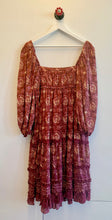 Load image into Gallery viewer, ULLA JOHNSON Aina Dress Amaranthus Print