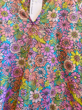 Load image into Gallery viewer, BODEN Smocked Cuff Printed Blouse Bonbon Pink Bloom Garden Floral