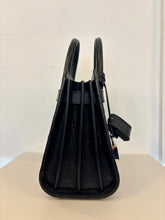 Load image into Gallery viewer, SAINT LAURENT Sac De Jour Crocodile Embossed Leather Black