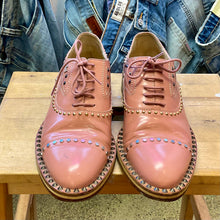 Load image into Gallery viewer, ZADIG &amp; VOLTAIRE PINK STUDDED OXFORDS