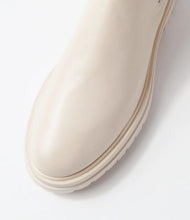 Load image into Gallery viewer, MOLLINI ARMADIL CREAM LEATHER CHELSEA BOOTS