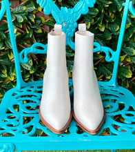 Load image into Gallery viewer, CHAOS &amp; HARMONY WHITE COWBOY BOOTS