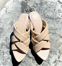 Load image into Gallery viewer, AJE Luisa Padded Low Heel Warm Taupe