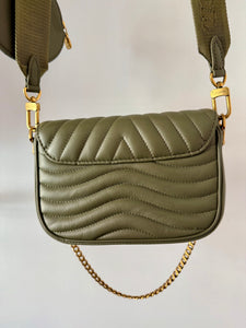 LOUIS VUITTON New Wave Multi-Pochette Khaki Green