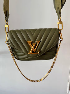 LOUIS VUITTON New Wave Multi-Pochette Khaki Green