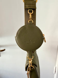 LOUIS VUITTON New Wave Multi-Pochette Khaki Green