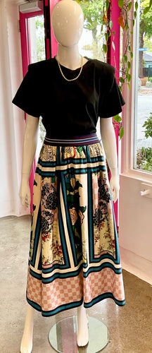 TRELISE COOPER Twirl Jam Skirt Vintage Blush
