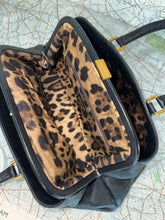 Load image into Gallery viewer, DOLCE &amp; GABBANA Cervo Doctor Bag Black