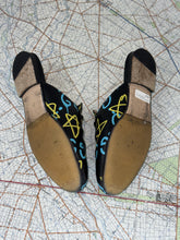 Load image into Gallery viewer, GUCCI Princetown Mules Gucci Ghost Print Black