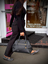 Load image into Gallery viewer, DOLCE &amp; GABBANA Cervo Doctor Bag Black