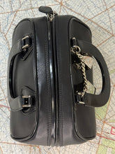Load image into Gallery viewer, CHRISTIAN DIOR Gambler Dice Bowler Bag Black