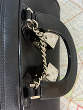 Load image into Gallery viewer, CHRISTIAN DIOR Gambler Dice Bowler Bag Black