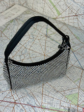 Load image into Gallery viewer, PRADA Re Edition 2000 Handbag Satin Black Crystal