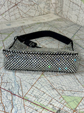 Load image into Gallery viewer, PRADA Re Edition 2000 Handbag Satin Black Crystal