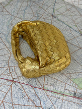 Load image into Gallery viewer, BOTTEGA VENETA Mini Jodie Gold